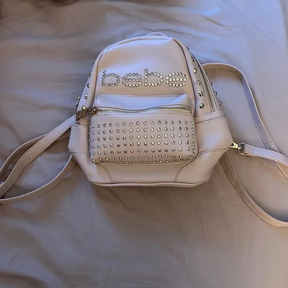 bebe | Bags | Bebe Blush Pink Mini Backpack | Poshmark display picture 1